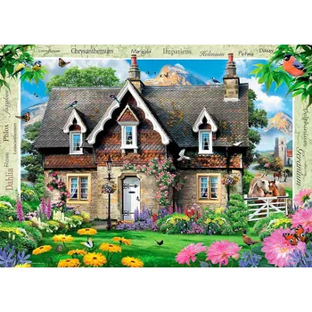 Puzzle RAVENSBURGER Chaloupka na kopci 1000 dílků