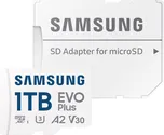 Samsung EVO Plus microSDXC 1 TB UHS-I…