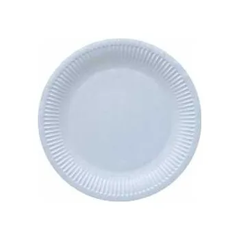 Jednorázové nádobí Papírový talíř (FSC Mix) Monocolor light blue O23cm [8 ks],rychlé dodání