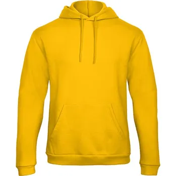 Dámská mikina B&C Unisex mikina přes hlavu WUI24 Gold XL