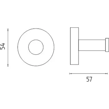 Nimco Háček jednoduchý UN 13054N-26