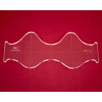 Příslušenství k šicímu stroji Quiltovací pravítko vlnky NP5-V2 (5 mm)