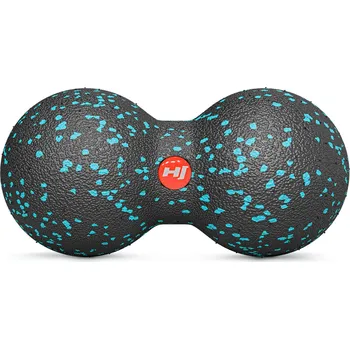 Masážní přístroj Hop-Sport Masážní koule EPP 80mm dvojitá černo-modrá