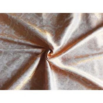 HEDVA ČESKÝ BROKÁT Luxusní brokát 160 51056 ZLATÝ BROKÁT S KŘÍŽKEM | R11