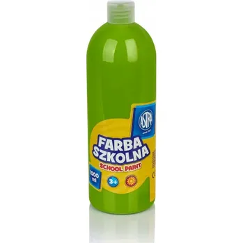 Vodová barva ASTRA Temperová barva posterová 1000ml Zelená Limetková, 301217045