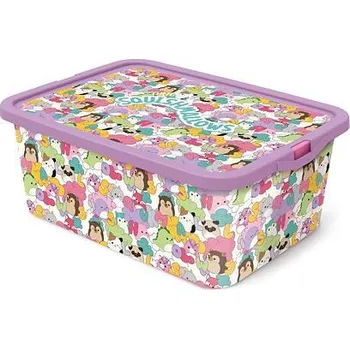 plyšák Squishmallows STOR úložný box s víkem - 13 L