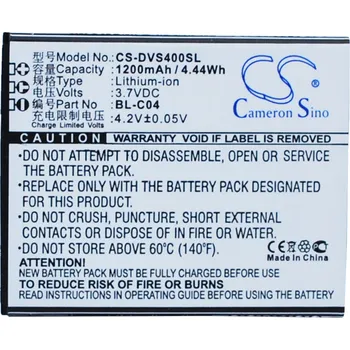 Baterie pro mobilní telefon Baterie Cameron Sino CS-DVS400SL pro DOOV iSuper S1 - neoriginální