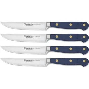 Sada 4 nožů na steaky Classic Colour 12 cm Wild Blueberry