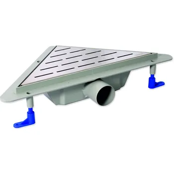 Odvodňovací žlab Odtokový rohový žlab EDGEline - Drops (OLPZLABSTRDF) HOPA