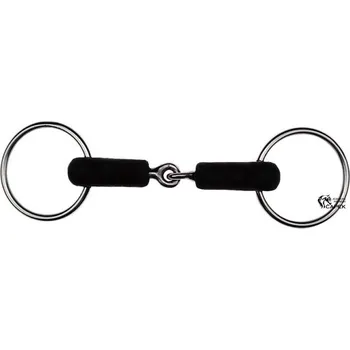 Udidlo pro koně Stihlo 1x lomené Feeling -RUBBER 21MM- - 14,5cm