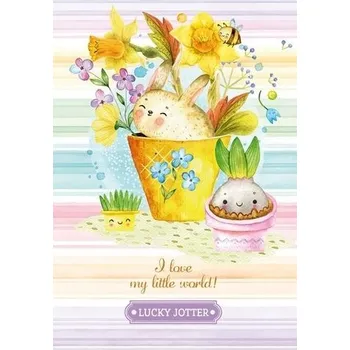 Set školních potřeb Notatnik ozdobny 105x165/64K kratka TW Królik