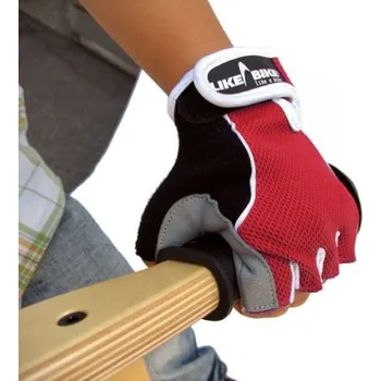 cyklistický dres KOKUA cyklorukavice červená vel.XS