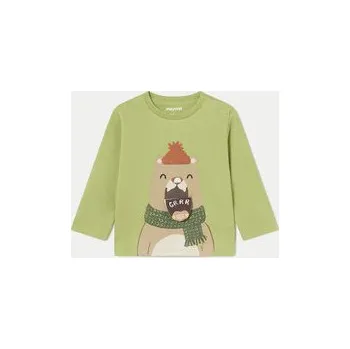 Dámská halenka Mayoral Halenka 2035 Zelená Regular Fit 9M