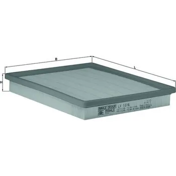 Vzduchový filtr Vzduchový filtr, , 12786557, 12788339, 12804494, KNECHT, LX 1816