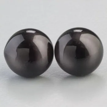 Kabelové oko Oko zvířecí plastové průměr 10mm - černé 1ks /oko/