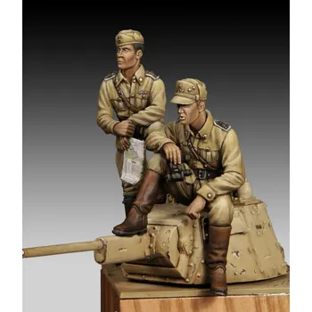 Plastikový model Royal Model 1/35 Tenente e Maresciallo dei cavalieri di Lodi