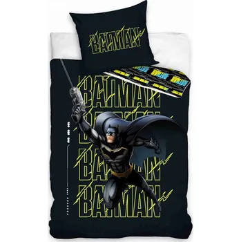 Povlečení Oboustranné Bavlněné povlečení BATMAN 140x200 / 70x90 cm