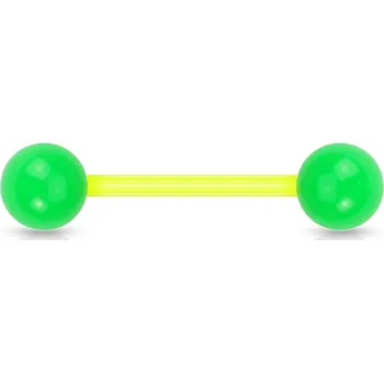 Piercing Šperky4U Piercing do jazyka akrylát - PJ01204-G