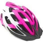 Přilba Author Aero Inmold X8 52-58cm - 181 růžová-neonová/bílá-matná
