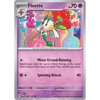 Karetní hra Floette 087/167 - Twilight Masquerade Typ karty: Reverse Holo