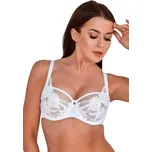 Bílá krajková podprsenka Gaia Nike BS 1135 Nike Velikost: 65F