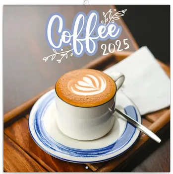 Kalendář Presco Group Nástěnný kalendář voňavý Káva 2025