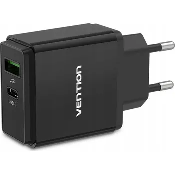 VENTION USB Nabíječka C/A 20W/18W QC 3.0 Apple2.4A