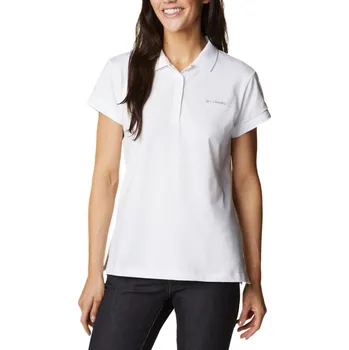 Dámské tričko Columbia Lakeside Trail™ Solid Pique Polo W 1891342101 - white XL
