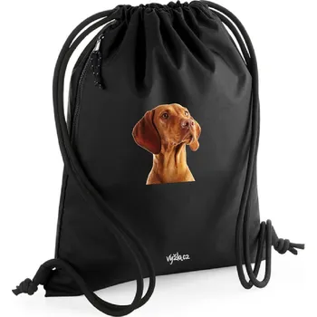 Vak s potiskem - hlava ohaře - Černá