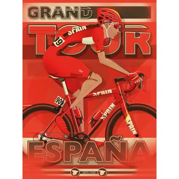 Plakát Plakát, Obraz - La Vuelta Grand Tour Cycling Race, Wyatt 9