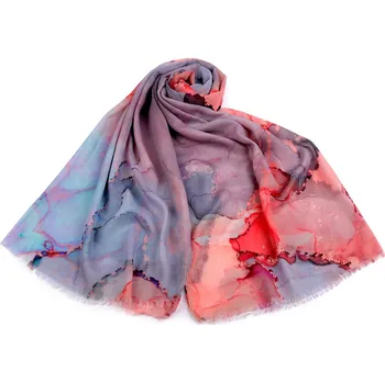 Šátek Šátek / šála batikovaná 70x175 cm