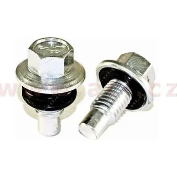 Auto-moto výpustný šroub olejové vany M12x1.75 L=15 mm, celk. délka = 37 mm