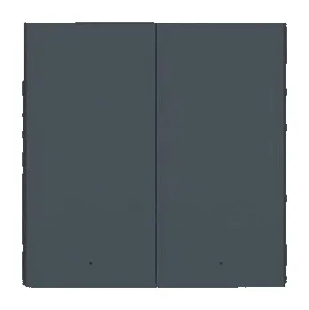 vypínač a zásuvka AQARA Wireless Remote Switch H1(Double Rocker), šedý