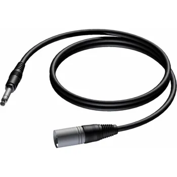 Audio kabel Kabel XLR samec - 6,3 mm Stereo Jack 1,5 m