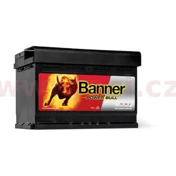 Autobaterie 72Ah baterie, 660A, pravá BANNER Power Bull 278x175x175