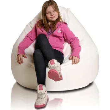 Sedací pytel Sedací vak malá koule bílá EMI