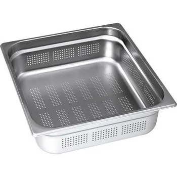 Gastronorm Gastronádoba GN 2/3 (h=150 mm) nerezová děrovaná