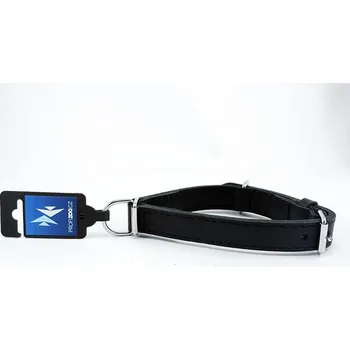 Obojek pro psa PROFIZOO Obojek polostahovací - služební (25mm x 55cm) černá