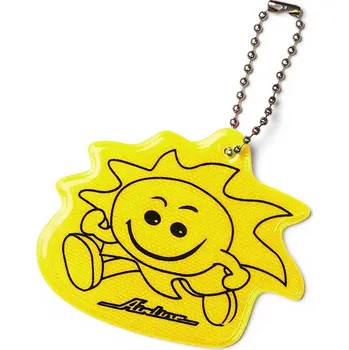 ARGUS Reflexní přívěsek sluníčko, žlutý 81130001