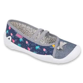 Dívčí bačkory Dívčí baleríny BEFADO BLANCA 116Y287 - medúzy Velikost: 33