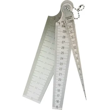 Kmitex Měrka kuželová pro měření otvorů a spár - sada 1-45mm