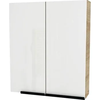 Koupelnový nábytek Zrcadlová skříňka bez osvětlení Devo Etna 2.0 pravá 60 x 16 x 70 cm natural bardolino oak