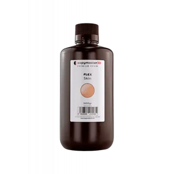 Příslušenství k 3D tiskárně Copymaster3D Resin UV Flex, 1kg | Tělová - SKIN