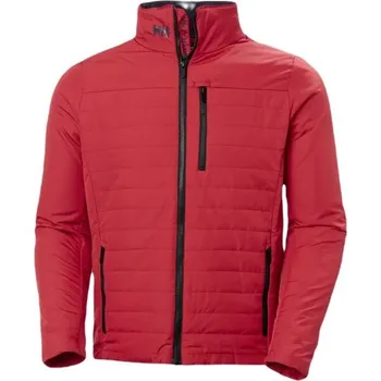 Pánská bunda Helly Hansen CREW INSULATOR JACKET 2.0 S Červená, Černá