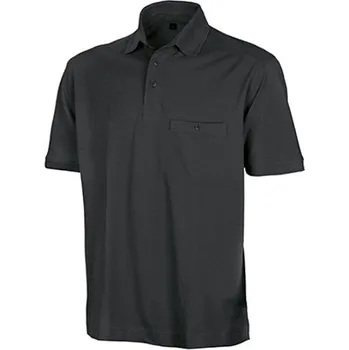 Dámské tričko Result Unisex odolná polokošile R312X Black 4XL
