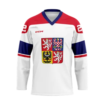 Fan dres Ondřej Palát #18 CCM Česká republika - bílý Velikost: dětský XXXS