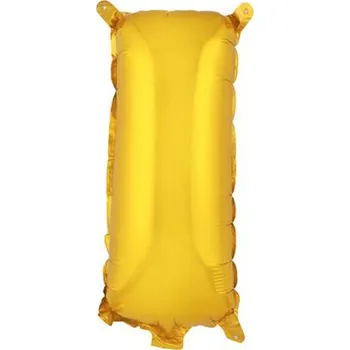 Balónek Balónek fóliový TORO písmenko "I" 30cm