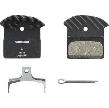 Brzda na kolo Brzdové desky Shimano J05A BPJ05A, s chladičem, Resin, krabička