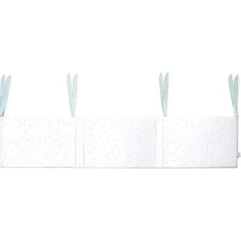 mantinel do postýlky FUNNABABY Mantinel Lets Go Mint