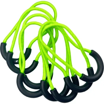 Florbal FREEZ PULLER RUBBER N.GREEN 8pcs set